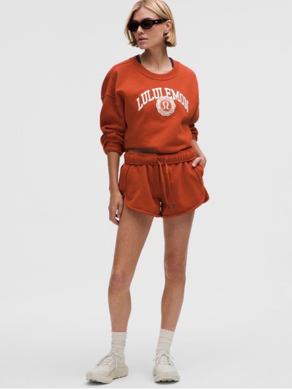 Lululemon Scuba mid-rise oversized 3”Shorts